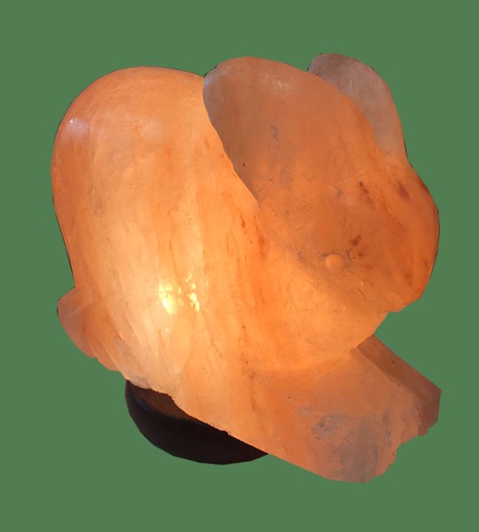 Himalayan Salt Lamp Pink Rabbit